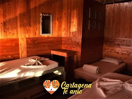 Casa de playa en Playa Blanca, Barú, para grupos que buscan mar y descanso.