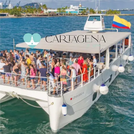 Catamarán de 87 pies con tripulación certificada para hasta 196 personas.