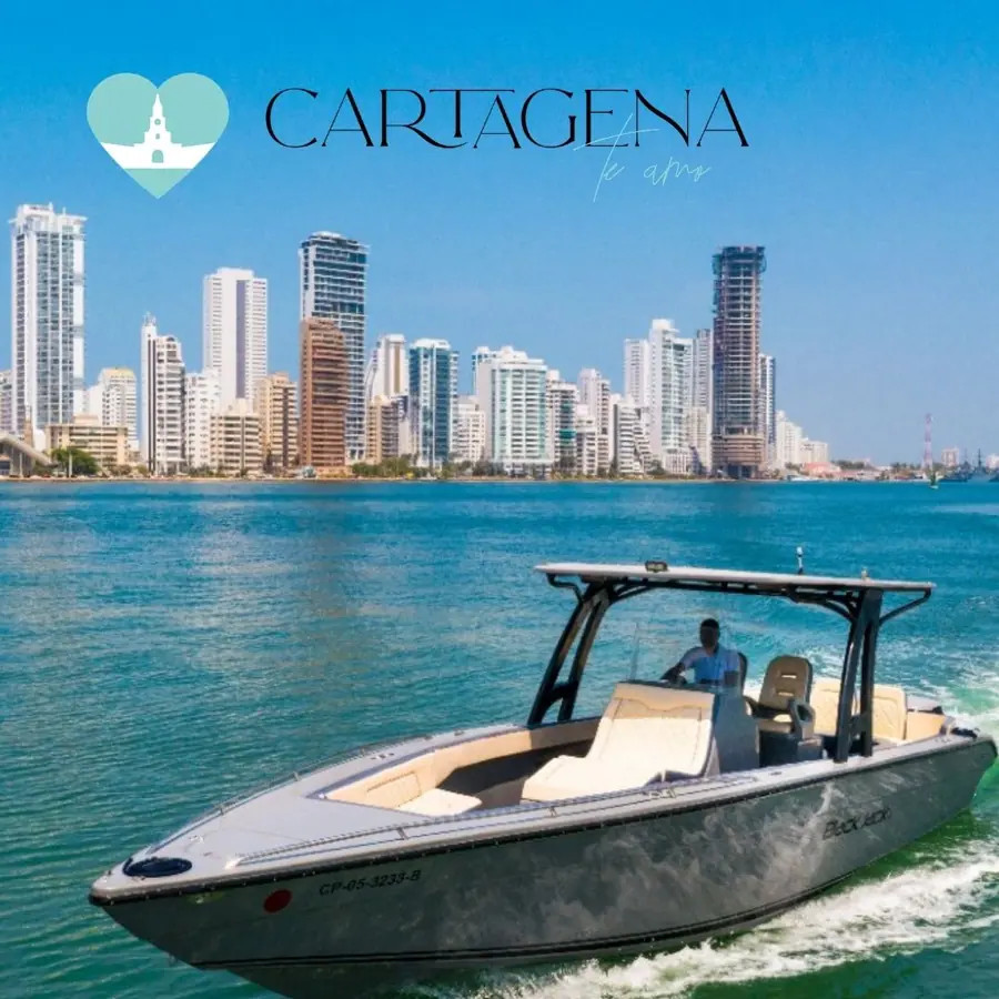 Black Jack 34 Pies: Lancha Rápida en Cartagena — 1