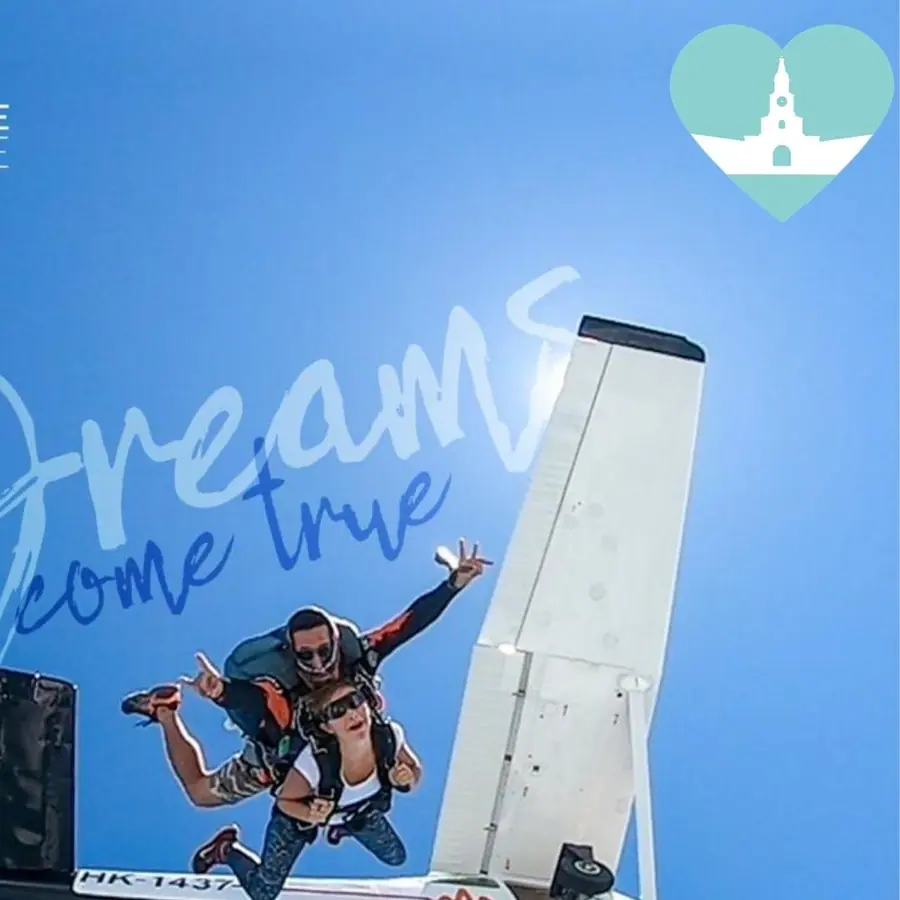 Salto en paracaídas tándem sobre Cartagena — 5