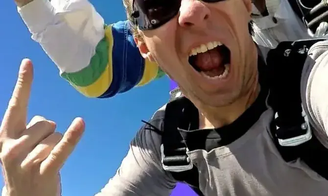 Salto en paracaídas tándem sobre Cartagena — 1