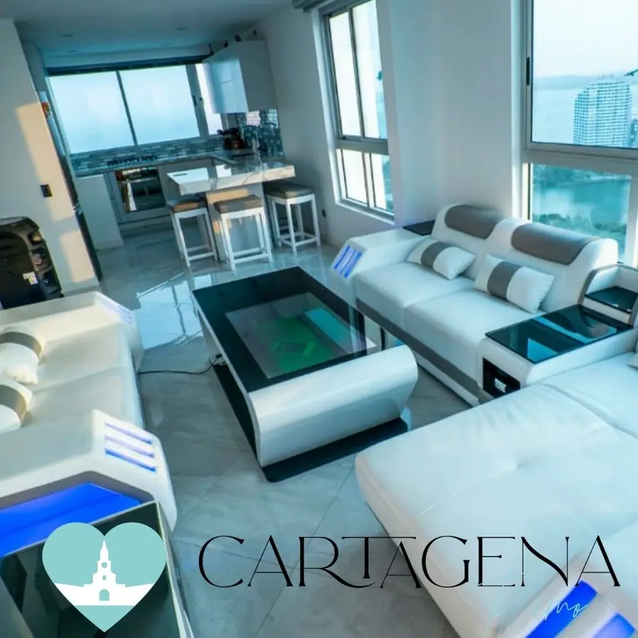 Apartamento de lujo frente al mar en Bocagrande — 4