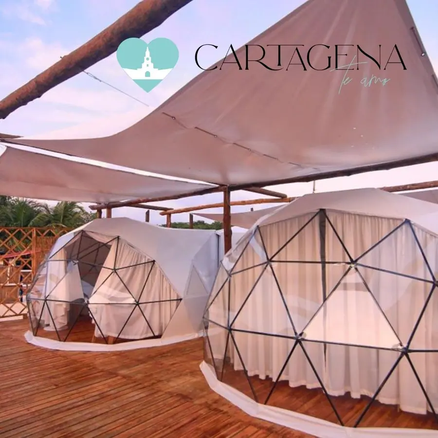 Glamping frente al mar en Playa Blanca, Barú — 1