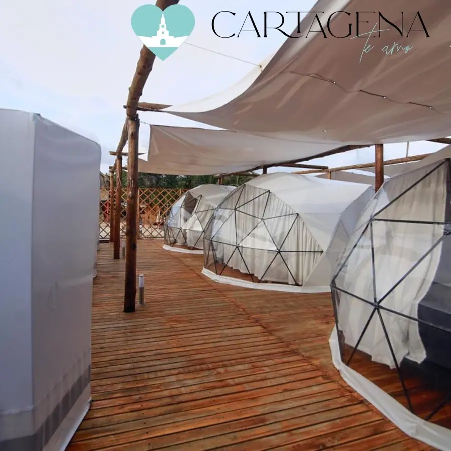 Glamping frente al mar en Playa Blanca, Barú — 5