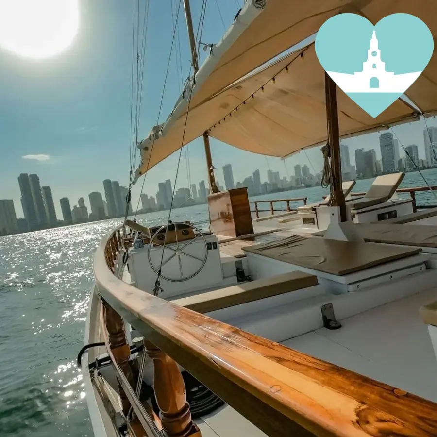 Catamarán Moana Lounge de 50 pies en Cartagena — 3