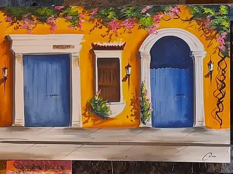 Galería de arte colombiano en el centro histórico, con envío internacional.