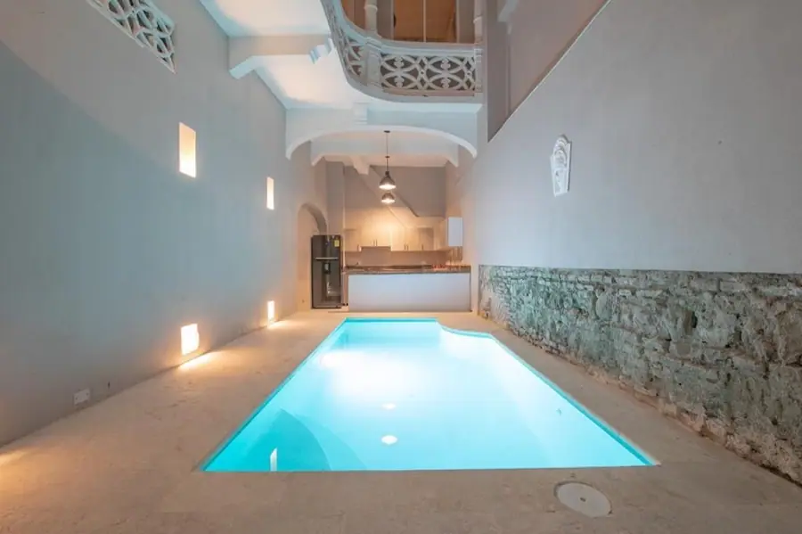 Casa en Getsemaní con piscina para despedidas — 1