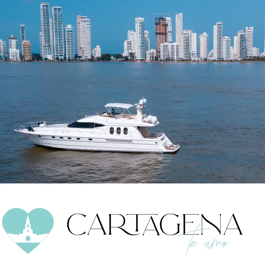 Alquiler de barco de 70 pies en Cartagena — 1