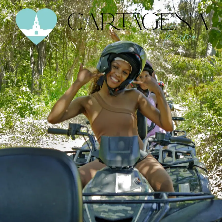 Tour en ATV cruzando en lancha desde Cartagena — 4