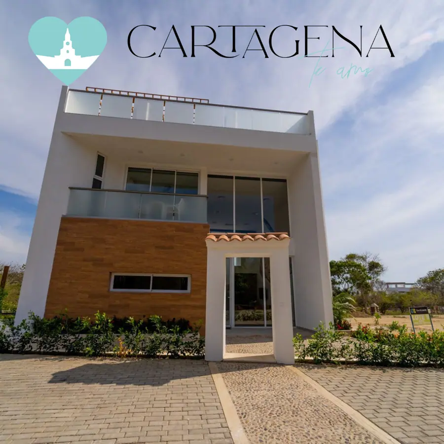 Casa con piscina y playa en Barú Grande — 1