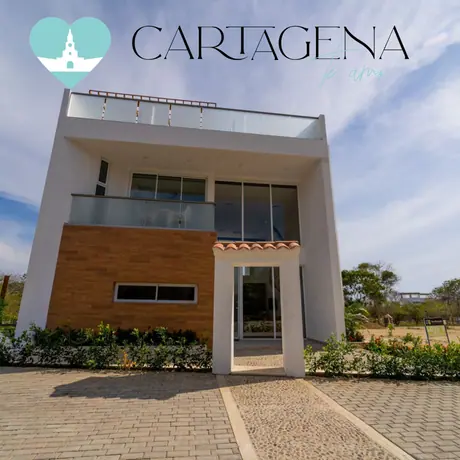 Casa privada en Barú Grande para 10 personas, con piscina, BBQ y acceso a la playa.